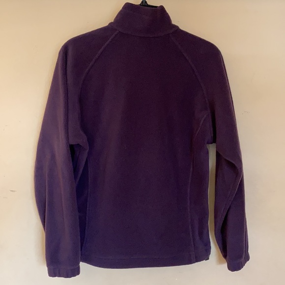Columbia Purple Fleece Jacket Size S - Picture 4 of 4